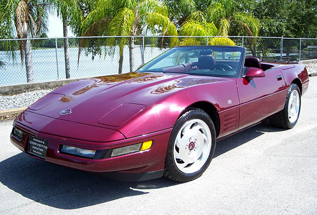 1993 40th Anniversary Six Speed Convertible with just under 17,000 miles!