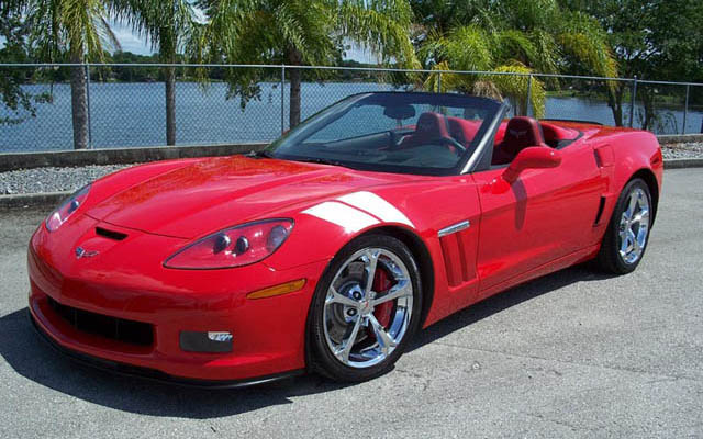 2012 Supercharged Red Grand Sport Convertible with only 3,000 miles!